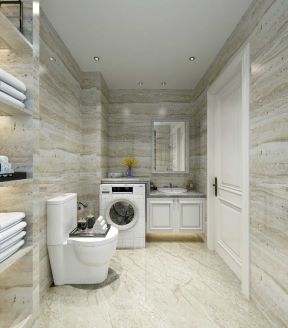 现代风格98平米两居室卫生间装修设计效果图