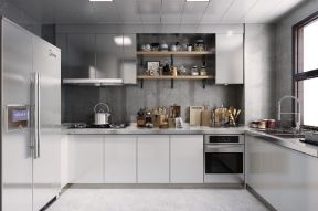 119平米现代风格三居室厨房设计效果图