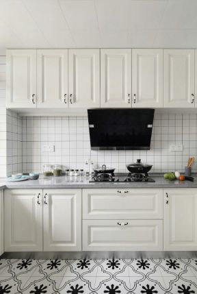 美式风格厨房装修效果图 美式风格厨房图片