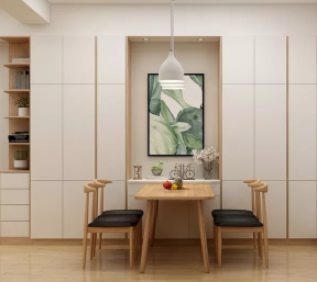 北欧风格98平方米二居室客厅电视柜设计图片