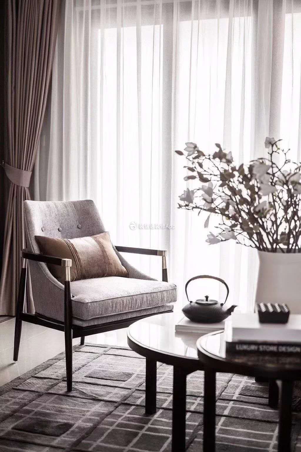 145平米现代风格单人沙发效果图图片