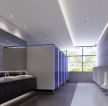 2200平现代风格办公室卫生间装修效果图