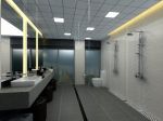 现代风格办公室卫生间淋浴房设计图片