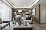 新中式148平三居室客厅沙发装修案例