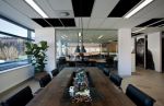 200平现代风格办公室会议室吊顶装修图片