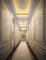 四居300平欧式风格走廊装修设计效果图赏析