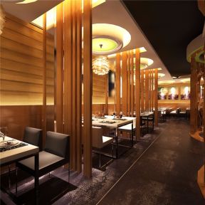 2021成都商场餐饮店日式风格装修设计图片 1766 简约风格260平米