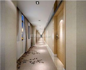 3500平现代风格酒店走廊装修效果图欣赏