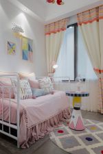 北欧风格80平米两居室儿童房窗帘设计图片