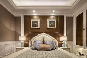 83平米二居室美式风格卧室装修设计效果图