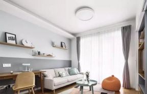 现代简约70平二居室客厅沙发装修效果图