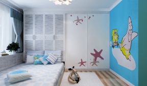 100平米现代风格三居室儿童房家装图片欣赏