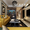 现代风格110平米三居室客厅沙发装修效果图鉴赏