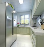 150平米美式风格三居室厨房装修效果图大全