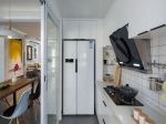 北欧102平米三居室厨房装修设计效果图