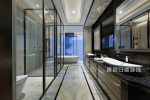 四居164平中式风格浴室装修设计效果图赏析