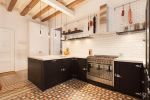 88平米二居室北欧风格开放式厨房设计图片