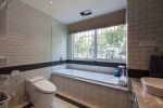 115平米三居室混搭风格卫生间浴缸装修图片