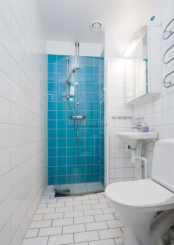 【乌鲁木齐峰光无限装饰】1米宽的厕所怎么设计 小厕所如何布局更方便