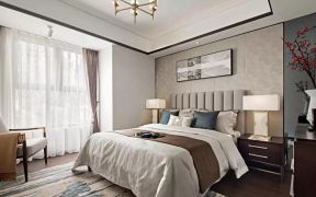 新中式风格次卧装修效果图 次卧室装修图案