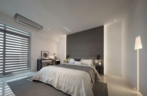 三居室现代风格135平米卧室背景墙装修设计效果图欣赏
