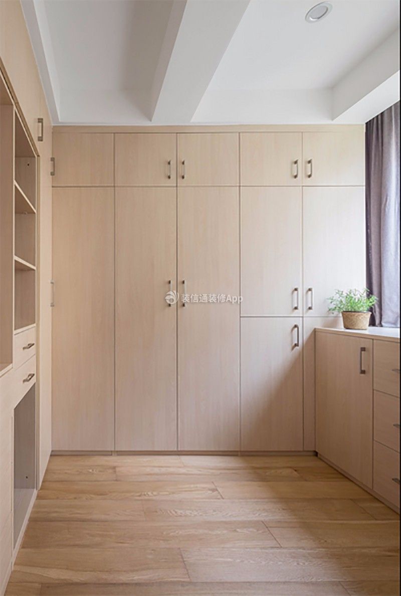 170平四室一厅日式风格衣柜装修设计效果图欣赏图集