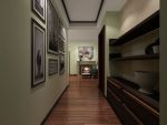 龙湖水晶郦城126平米田园风格三居室装修效果图
