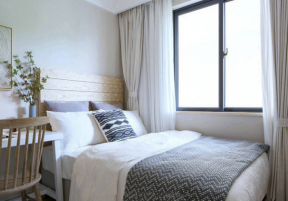 102平米现代北欧风格小卧室设计效果图