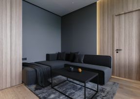 98平米三居室沉稳风格沙发装修设计效果图