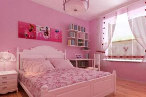 粉红色卧室装修