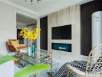 118平米三居室现代优雅混搭风格装修设计效果图
