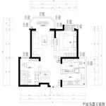 66平米小戶型現(xiàn)代風格裝修設(shè)計平面圖