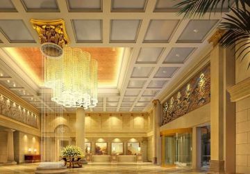 850平米现代风格酒店装修效果图