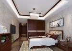 中式风格150平米三居室卧室衣柜装修效果图