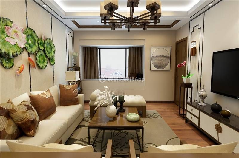 中式风格客厅装修效果图大全 中式风格客厅设计 