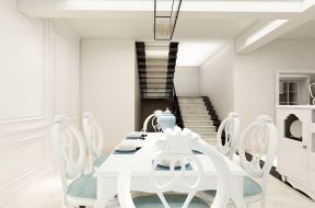 别墅330平欧式风格餐厅装修效果图