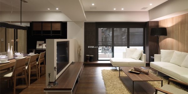 海悦名门国际公寓工业风格60㎡设计方案