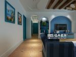 首开康乃鑫城地中海风格83平米二居室装修效果图