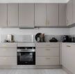 75平米现代风格小户型转角厨房装修设计效果图