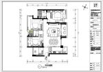 汇中央广场现代风格126平三居室装修设计效果图