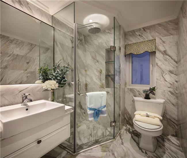 海亮天城133平四室两厅装修设计案例