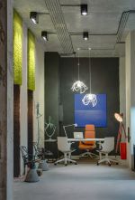 300平米工业风格办公室装修设计效果图