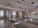 瑜子匠瑜伽馆180平米新中式风格装修设计效果图