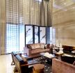 上海高档别墅客厅沙发装修设计图大全