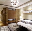 上海现代风格别墅卧室装修设计图一览