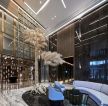 上海星级酒店大堂装修布置效果图片