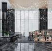 上海新中式风格高级酒店大厅装修图片