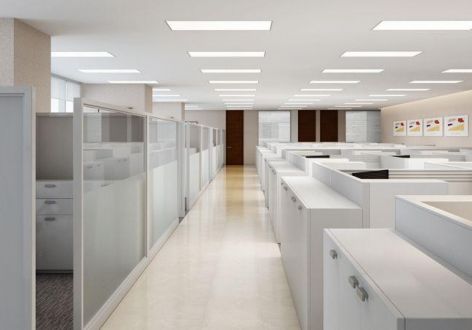 560平米现代风格办公室装修效果图