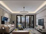 水镜新界120平三居室现代风格装修设计效果图