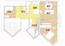75㎡三居爆改二室一廳？！這墻拆的好